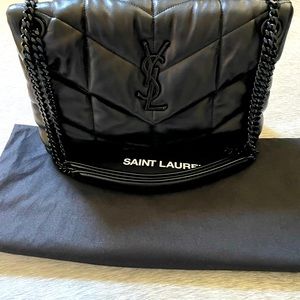 YSL small Loulou puffer bag in excellent condition retails for $3300